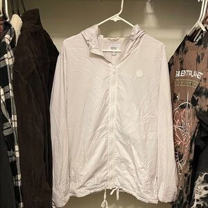 White Wesc Windbreaker Jacket